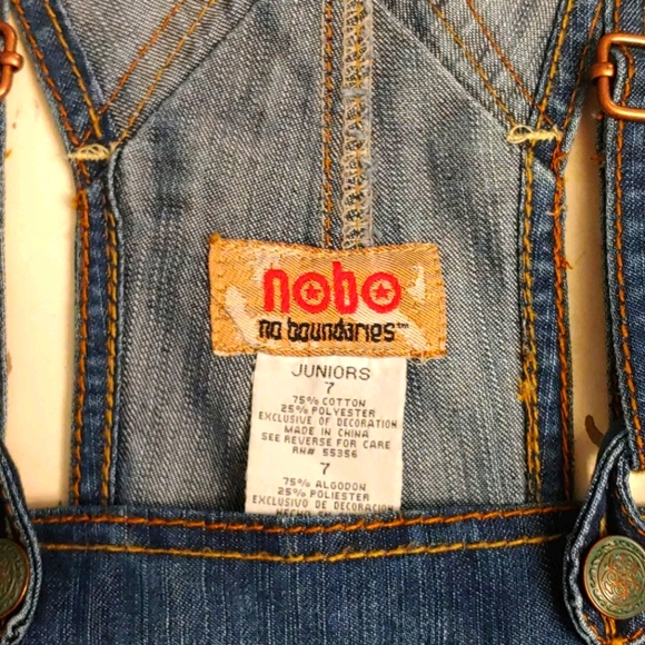 Gypsy Whiskers Heavy On The Pockets Denim Overall - Picture 16 of 16